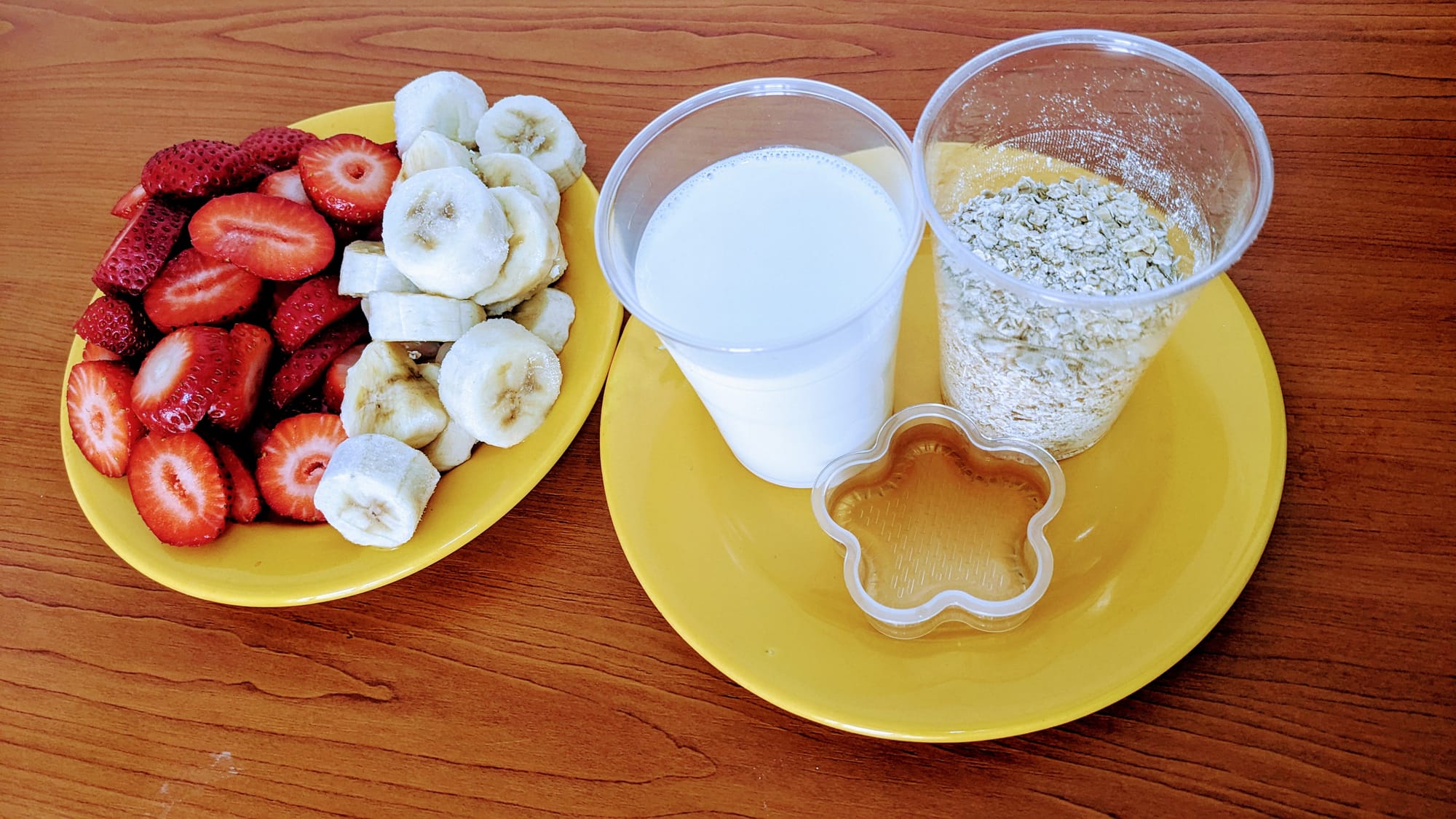 Strawberry Banana Oatmeal Smoothie