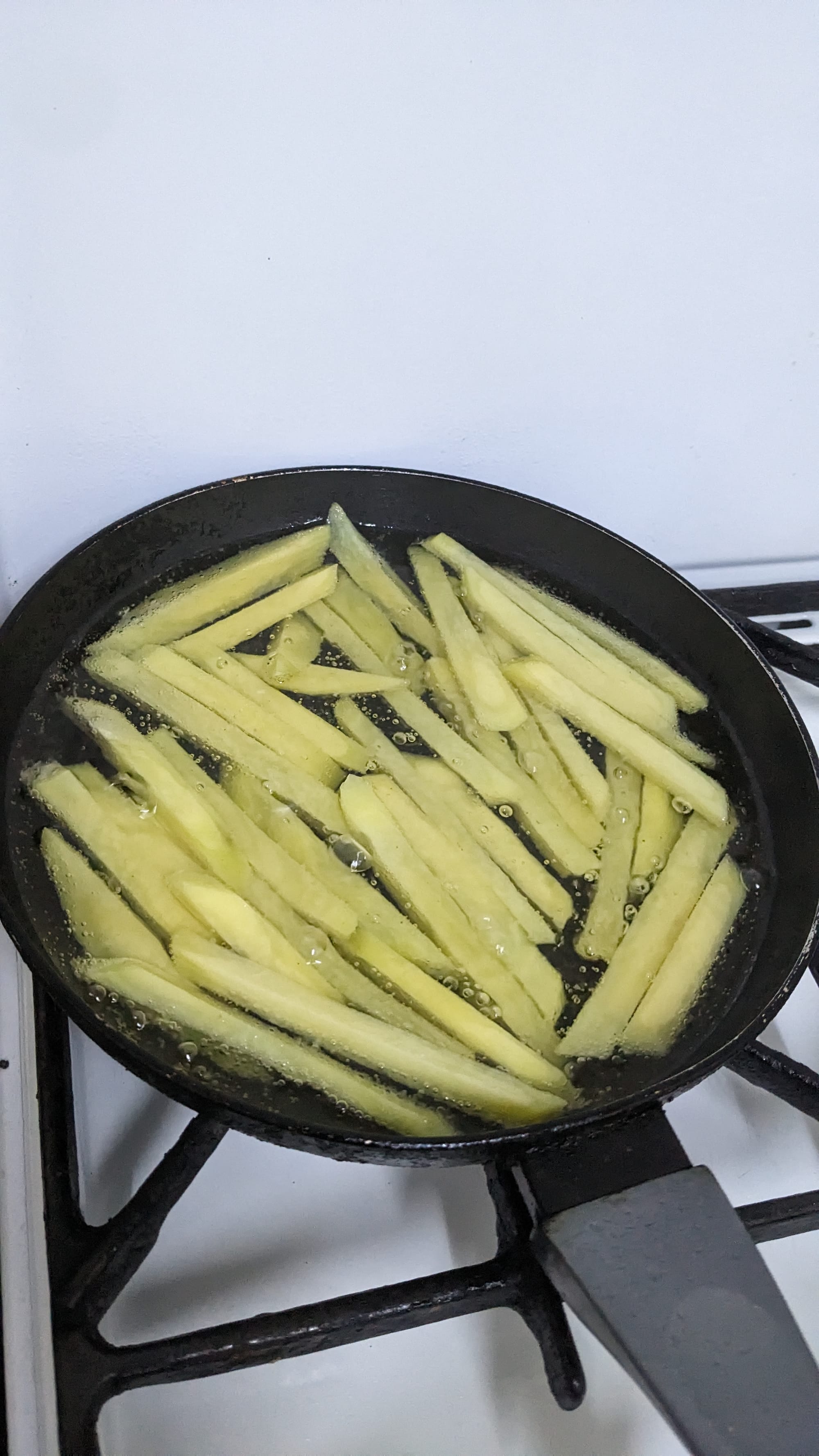 Potato Fries and Veggie Scramble