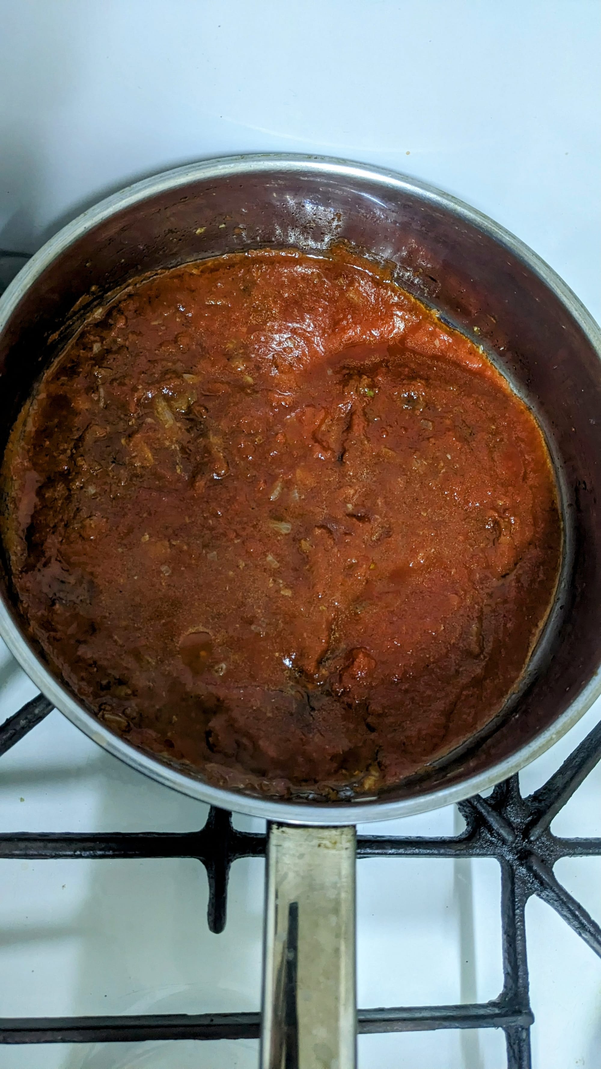 Ravioli with Creamy Tomato Sauce