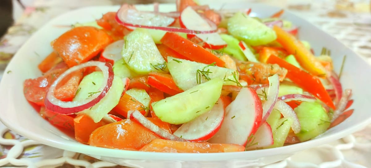 Tomato Cucumber Salad