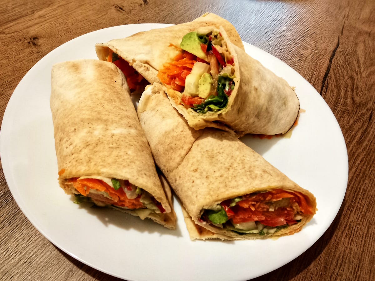 Veggie Wrap 🥕🥬