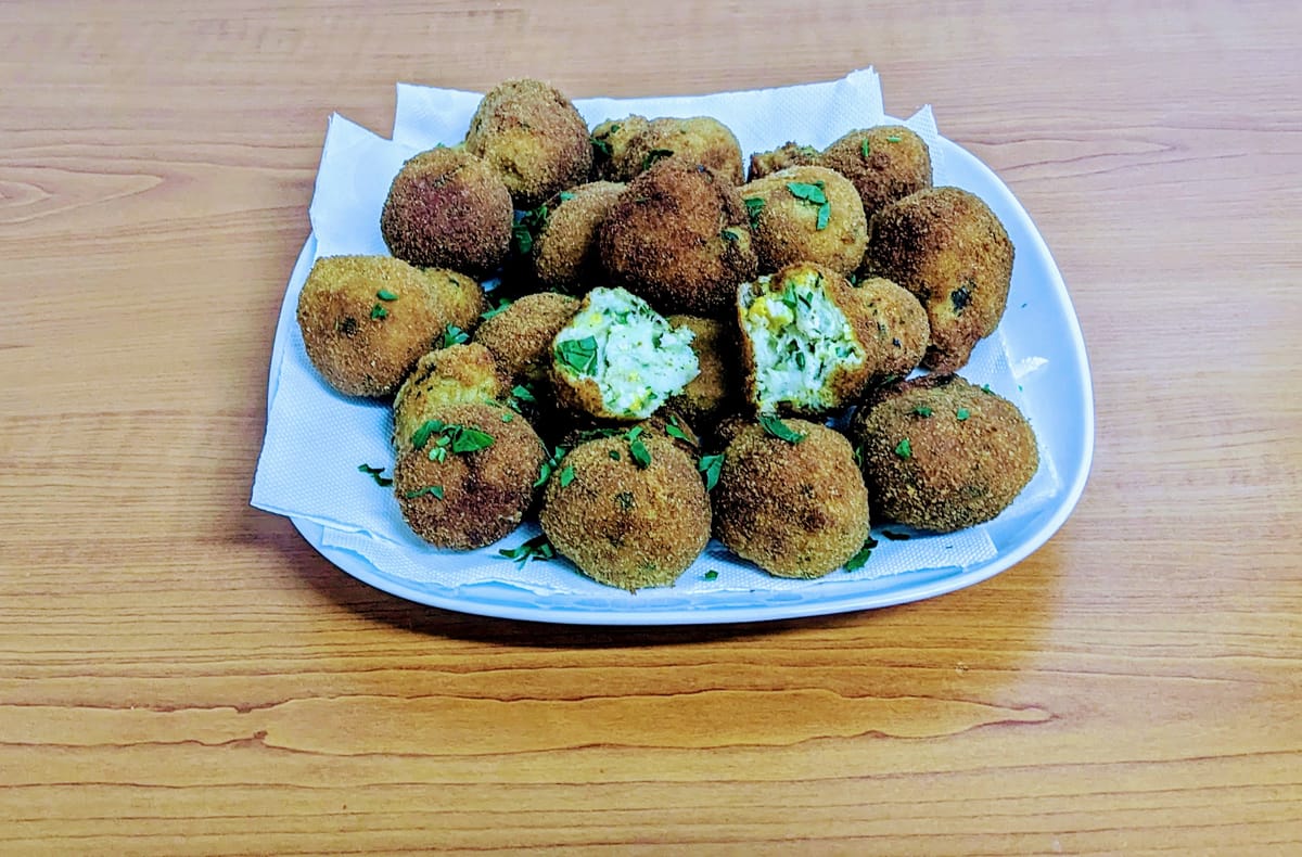 Fried Mashed Potato Balls